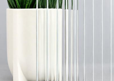 Low Iron 3/8″ Reeded